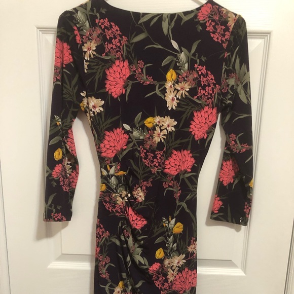 NWOT INC Violet Wrap Dress - Picture 2 of 5
